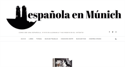Desktop Screenshot of espanolaenmunich.com